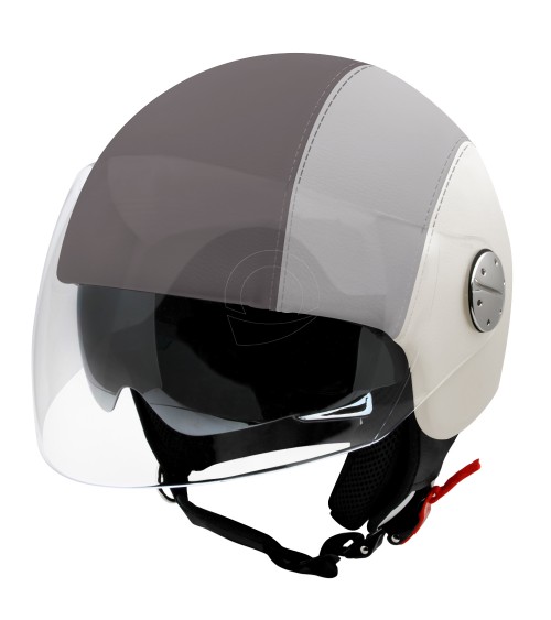 Casco moto custom