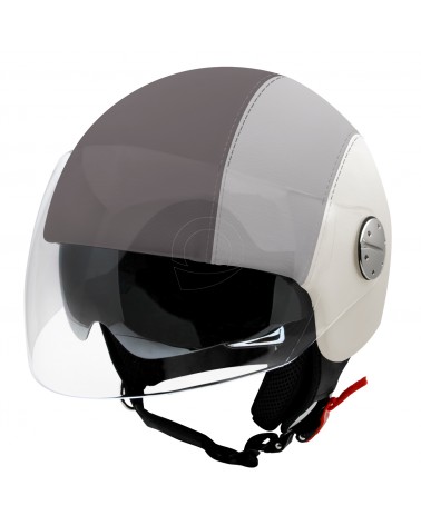 Casco moto custom