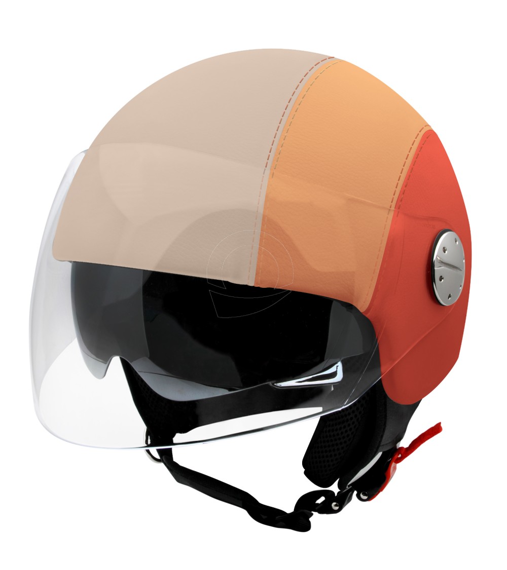 Casco per moto custom
