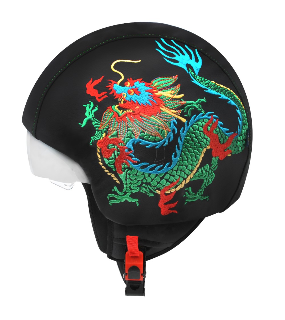 Casco drago cinese