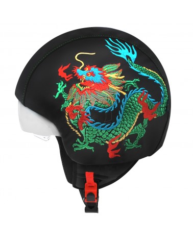 Casco drago cinese