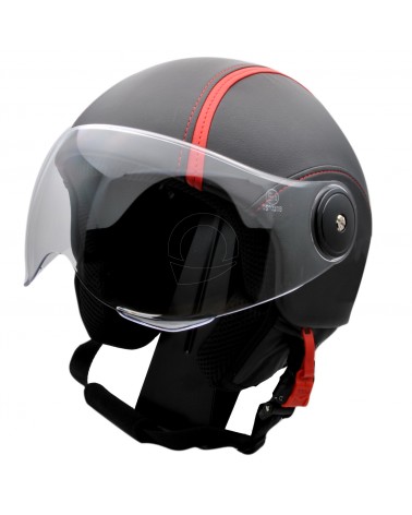 Casco Cafè Racer Nero