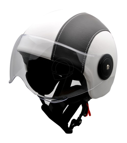 Casco Cafè Racer argento