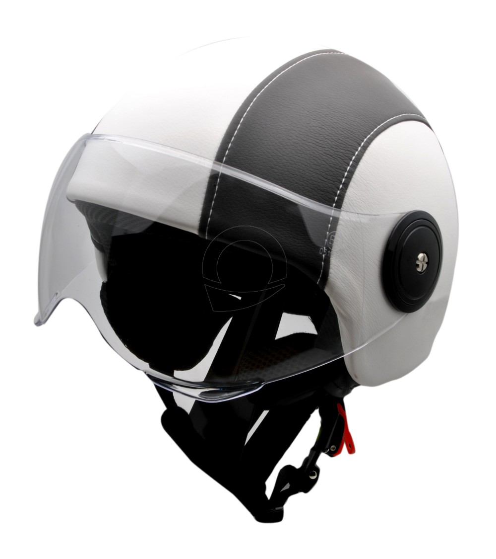 Casco Cafè Racer argento