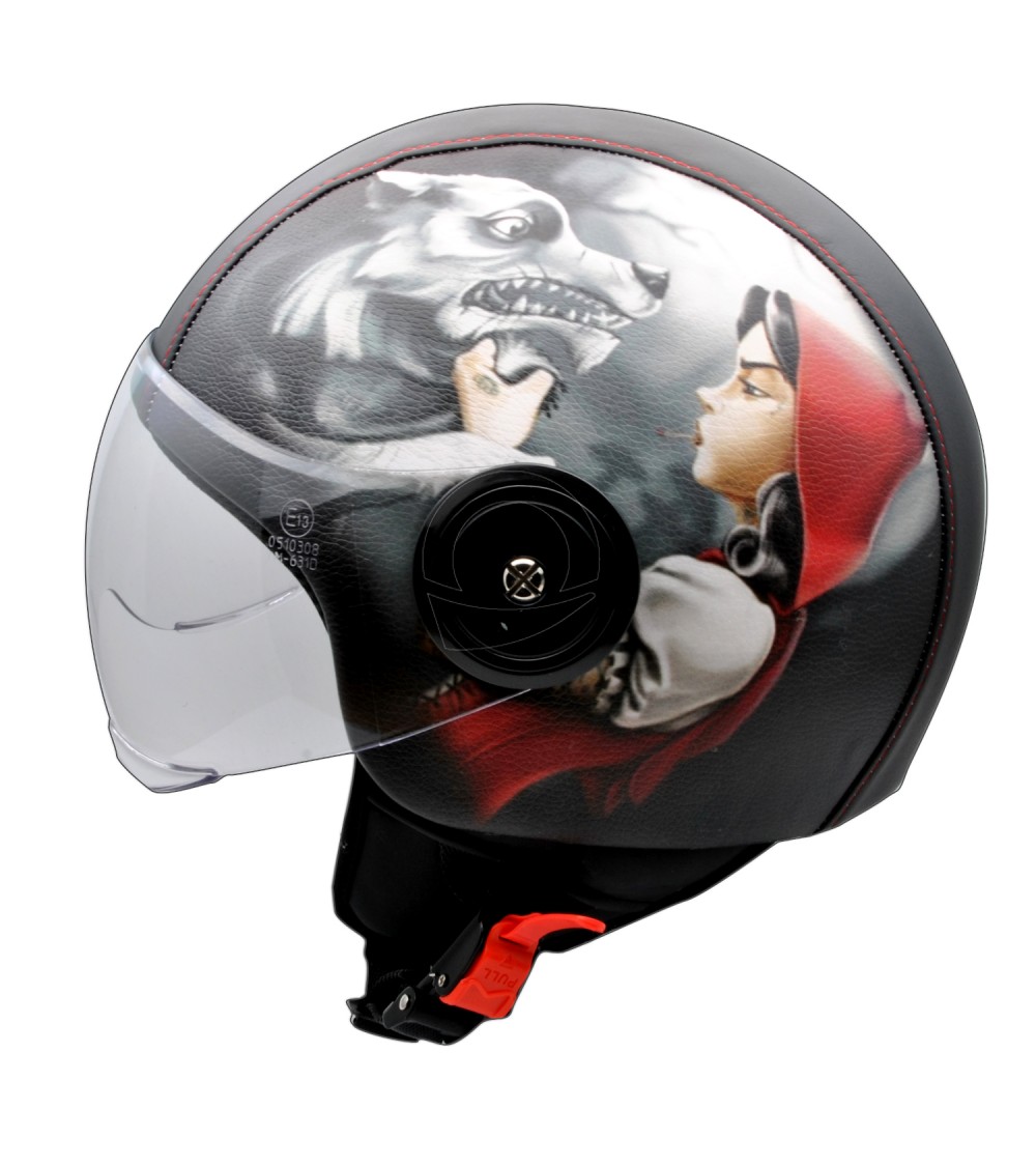 Casco Cappuccetto rosso