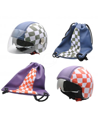 Caschi bundle con sacche zaino