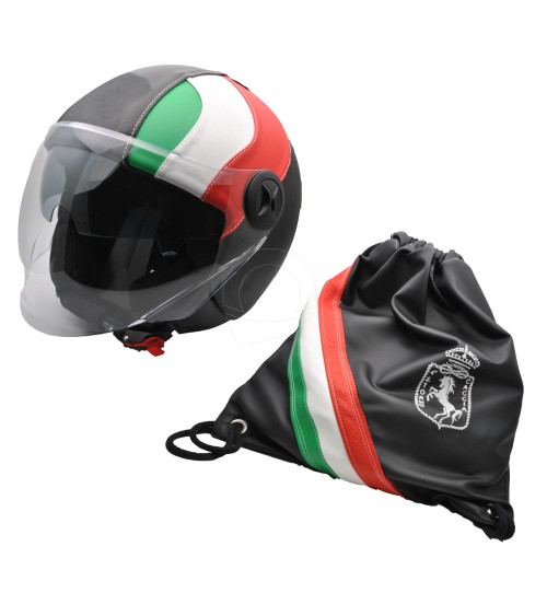 Caschi e sacca zaino