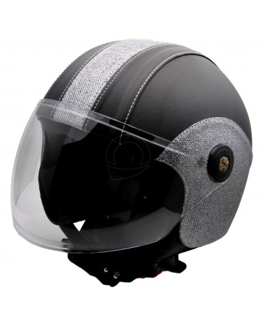 Casco Glitter nero