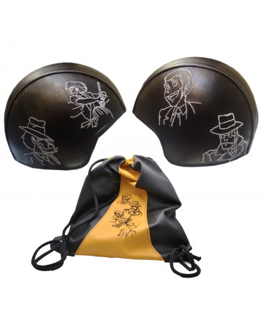Casco Lupin con sacca zaino